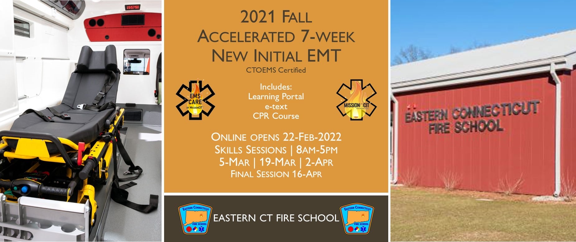 2022 Winter EMT Initial Course | ECFS 7 Week